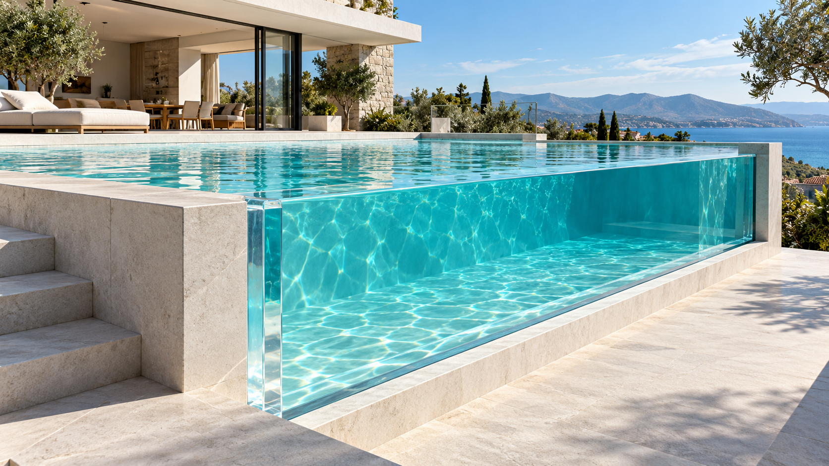 acrylic pool wall panel cast sheet outdoor pool