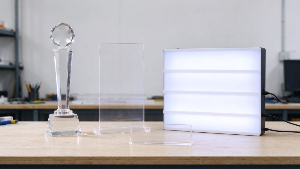 custom acrylic products fabrication