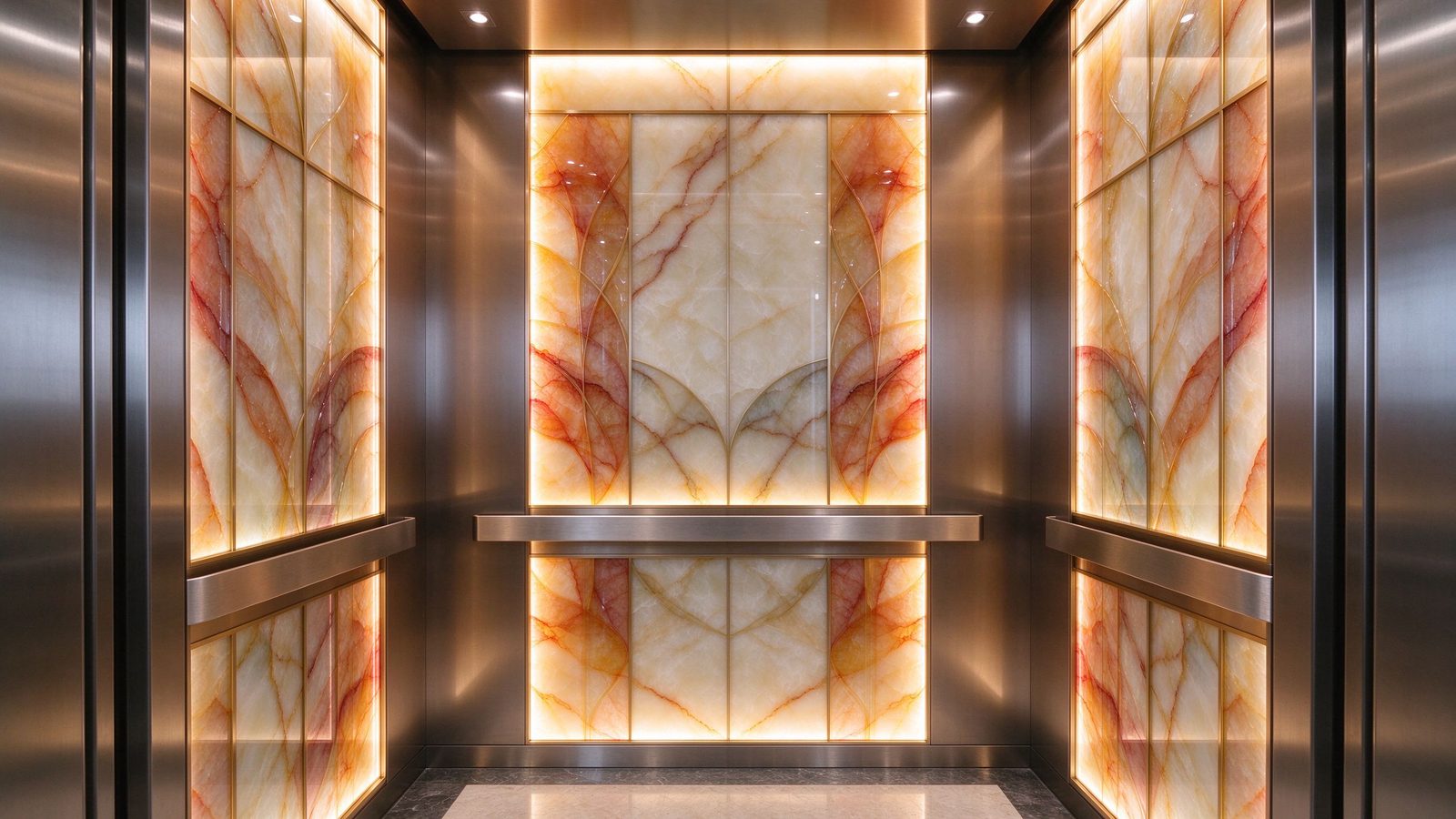 elevator decorative acrylic wall panels