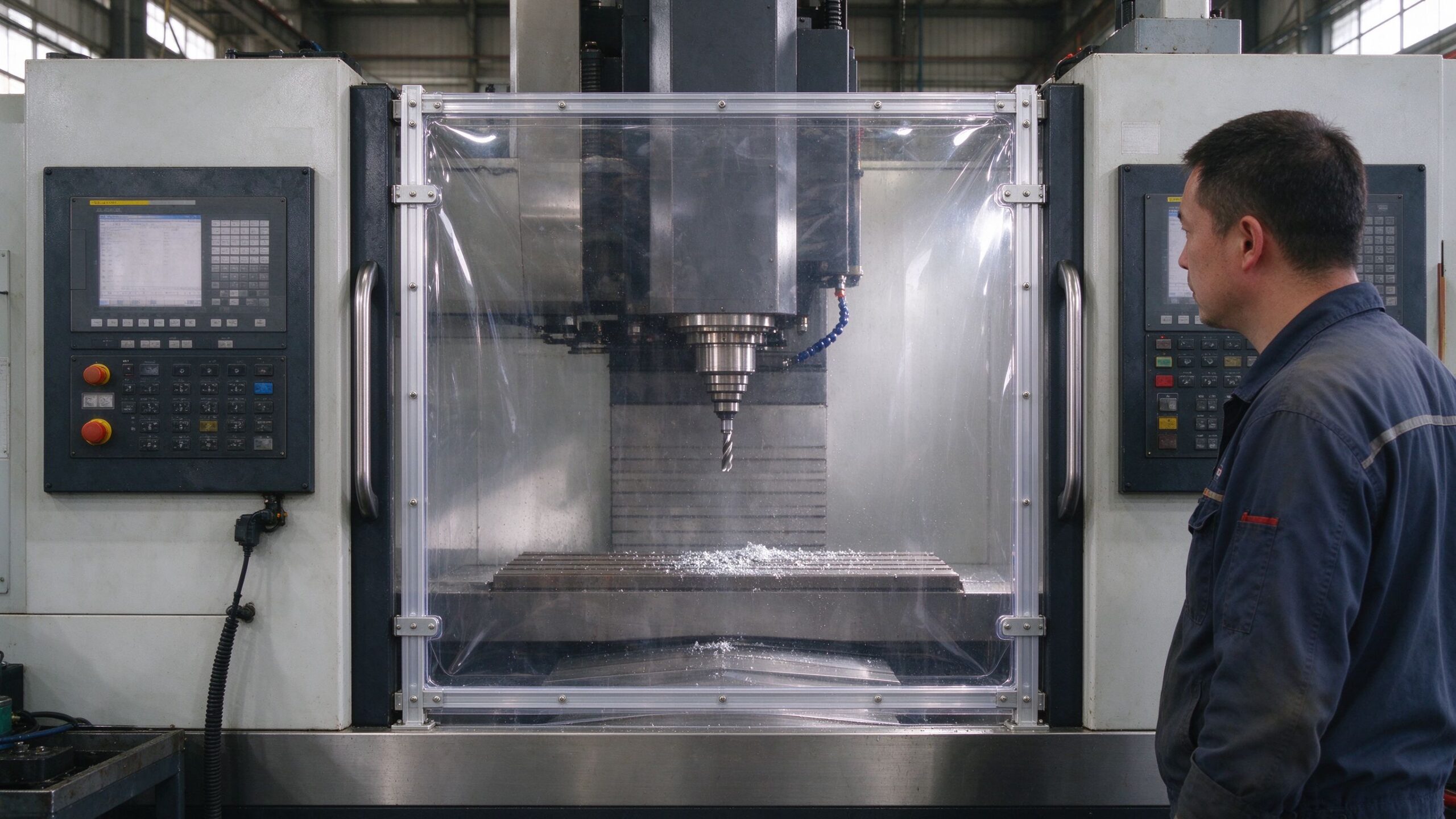 hard coated polycarbonate sheet for machine guards CNC window