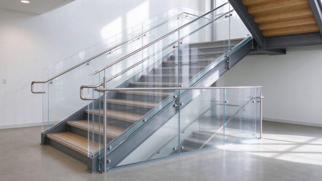 polycarbonate balustrade guardrail glazing panels