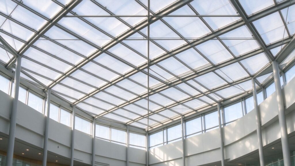 polycarbonate skylight roof glazing panels